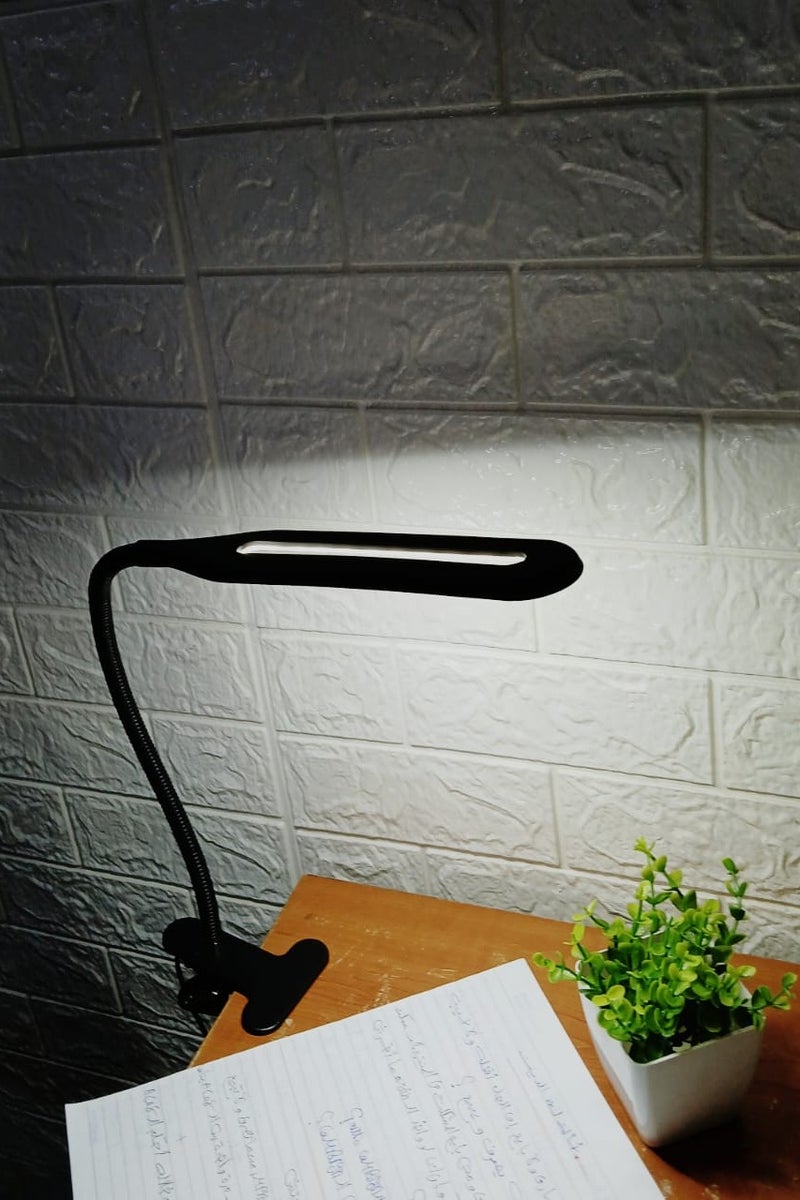 نجفة شوب نجفه شوب اباجوره مكتب LED مرن بكليب تثبيت – إضاءة عملية ومريحة للعينIB813 - Image 3