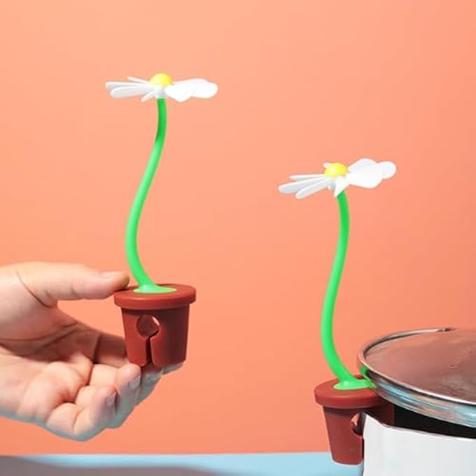 Tazweeq مانع الانسكاب المرتفع على شكل زهرة الأقحوان، ... - Image 3