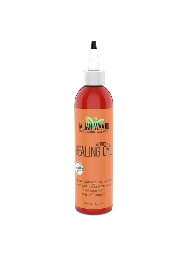 TALIAH WAAJID Taliah Waajid Black Earth Products African Healing Oyl | Total Body Oil | Softens, Moisturize, Coats, and Protects Hair & Skin | Infused with Vitamin E, Olive Oil, and Sunflower Oil- 8oz (T128) - Image 1