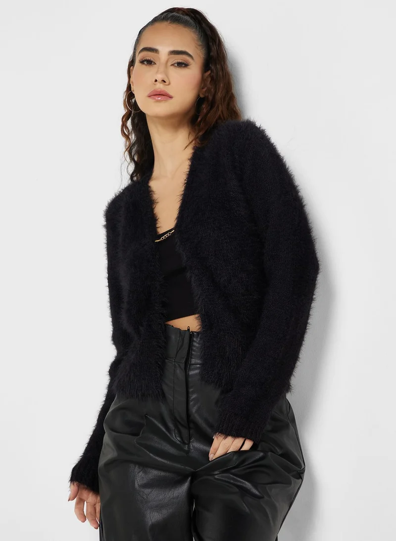 BRAVE SOUL Fluffy Cardigan