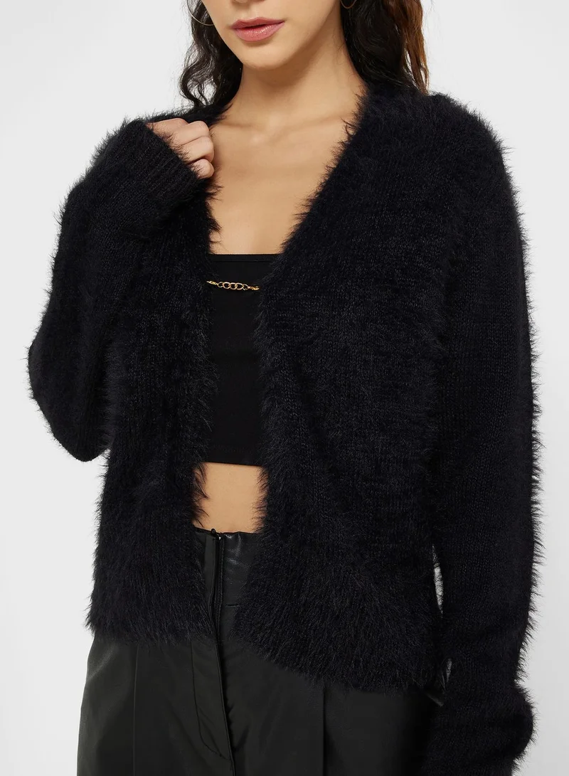 BRAVE SOUL Fluffy Cardigan