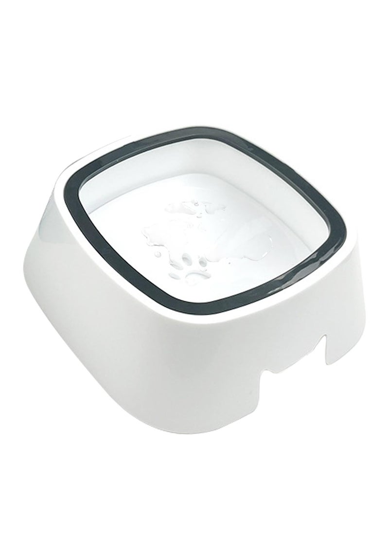 SYOSI - Dog Water Bowl, 35oz/1L No Spill Dog Bowl, Non-Slip Slow Water Feeder Pet Water Dispenser, No Tip Pet Bowl, No Splash Drinking Bowl for Dogs and Cats Travel Vehicle Carried - Image 1