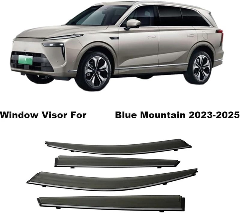 Yurefax Side Window Sun Visors for WEY Blue Mountain MK1 - Image 5