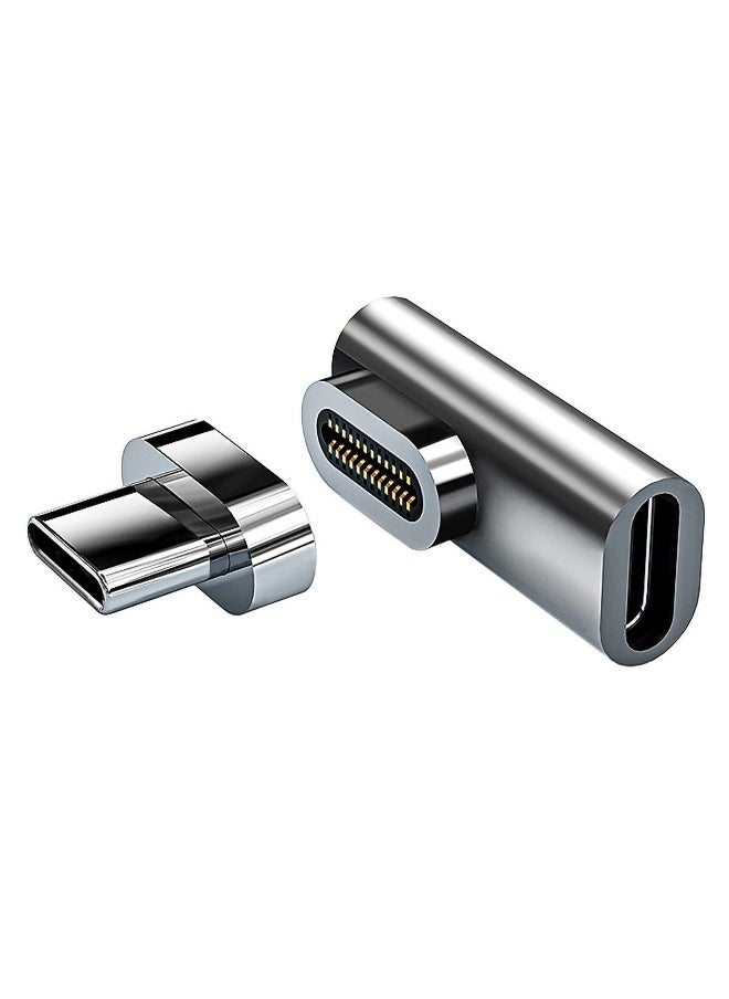 Generic USB C Magnetic Adapter, 24Pins Type-C Connector 40Gbp/s and 6K@60Hz 4K@60Hz Video Output, Compatible with Thunderbolt3 MacBook Pro / Air and All Mainstream Type-C Devices  - Image 1