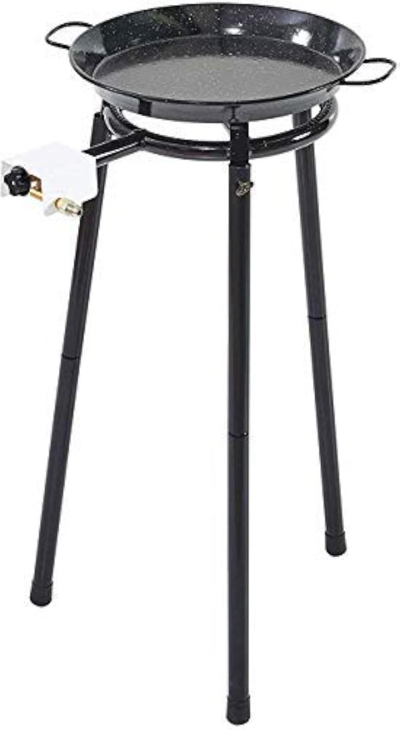 Mabel Home مجموعة مابل هوم لطهي الباييلا مع موقد وقاعدة الباييلا مجموعة بايلا كاملة حتى 3 أحجام 8 14 و 20 حصة 15 بوصة 8 حصص