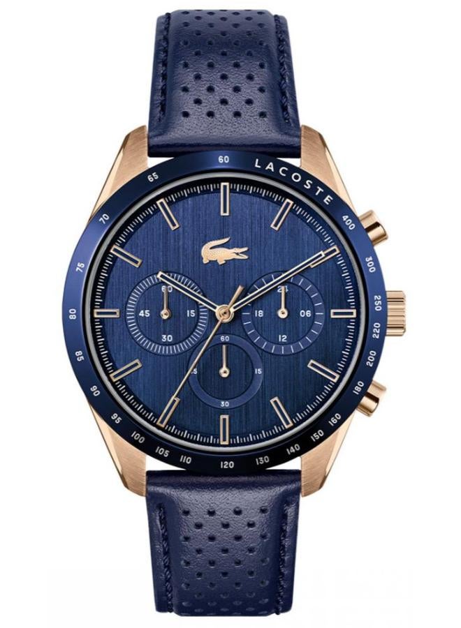 LACOSTE Men's  Lacoste  Leather Chronograph Watch 2011111 - Image 1