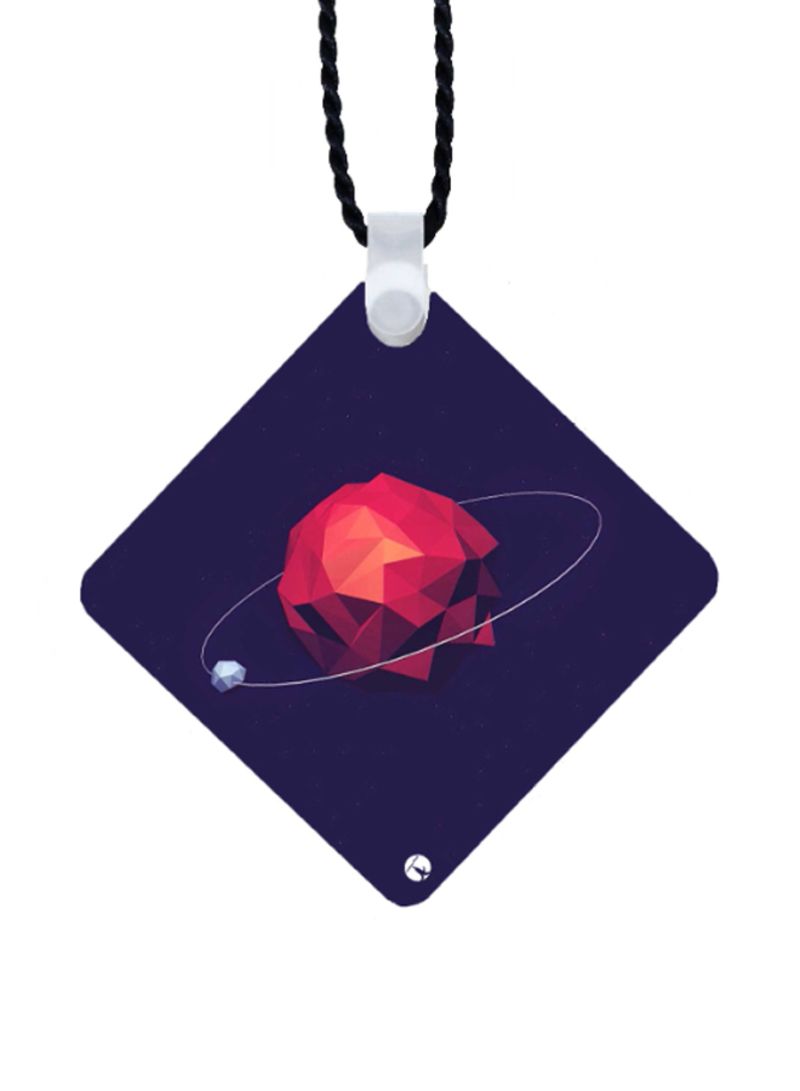 RKN Planet Printed Car Mirror Pendant - Image 2