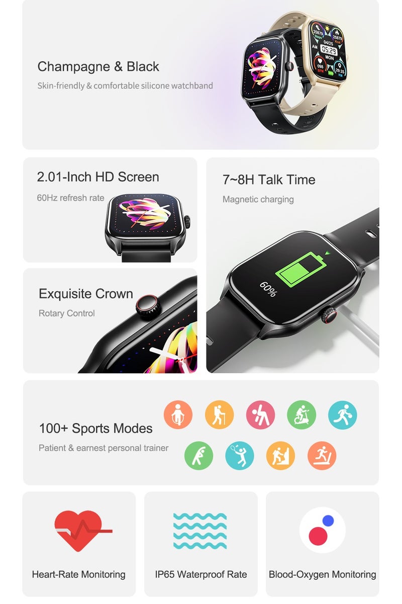 general GW21 Smartwatch Black - Image 2