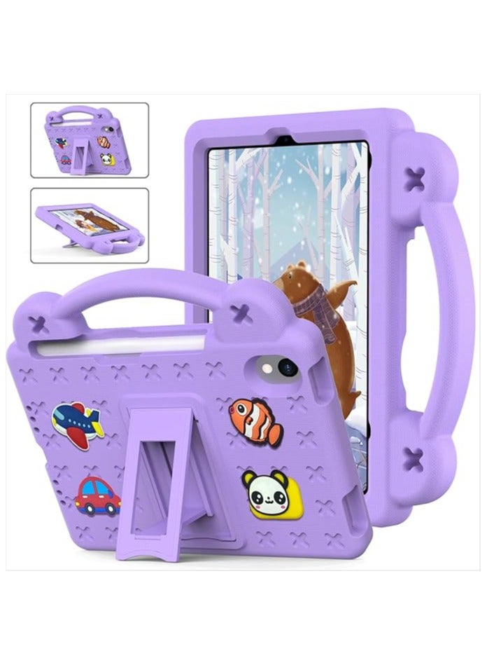general Compatible with iPad Mini 7th Generation Case 2024 8.3 Inch Kids Tablet Case Shockproof Hard Cover Cover with Pencil Holder/Stand for iPad Mini 7 - Image 1
