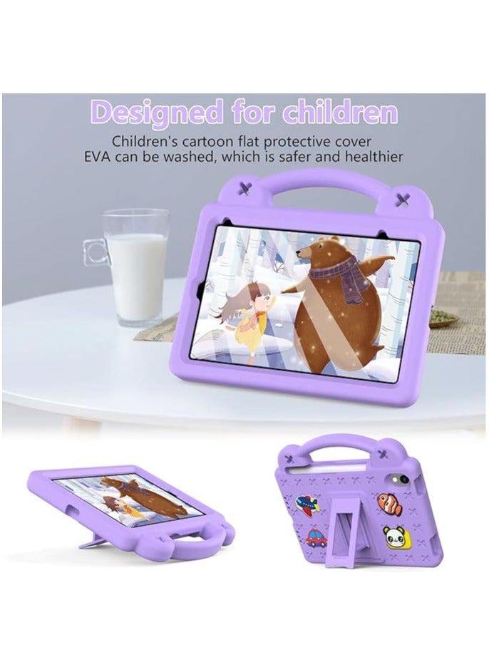 general Compatible with iPad Mini 7th Generation Case 2024 8.3 Inch Kids Tablet Case Shockproof Hard Cover Cover with Pencil Holder/Stand for iPad Mini 7 - Image 2