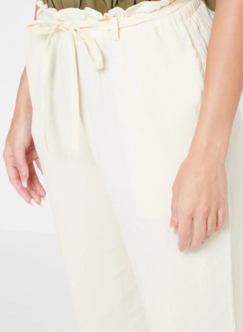 Ginger Front Tie Detail Pants