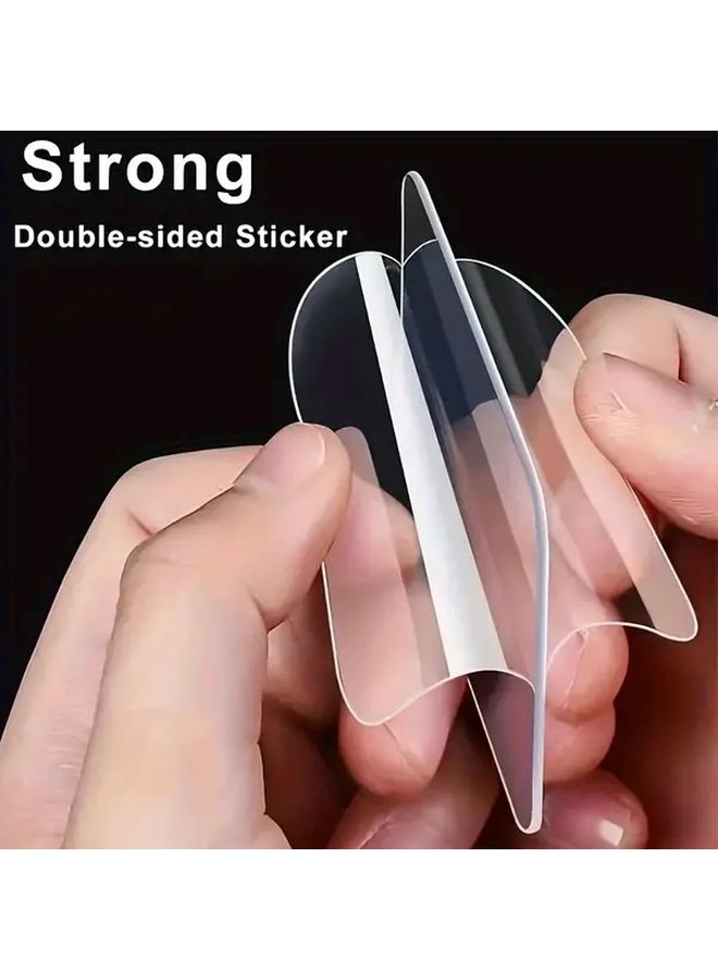 10 Pcs Ultra Strong No Drill Double Sided Tape Transparent Sticker For Securing Crafting Projects - Image 2