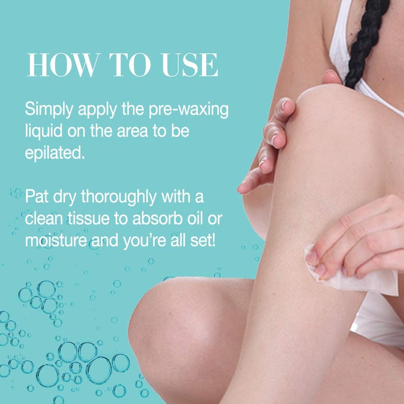 Clean + Easy Cleanse- Pre Wax Cleanser, Removes Any Traces Of Oils and Make-up Before Hair Removal, Essential Pre-Treatment for Effective Waxing, 16 oz - Image 5