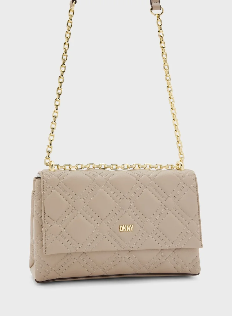 DKNY Evon Flap Over Crossbody Bags