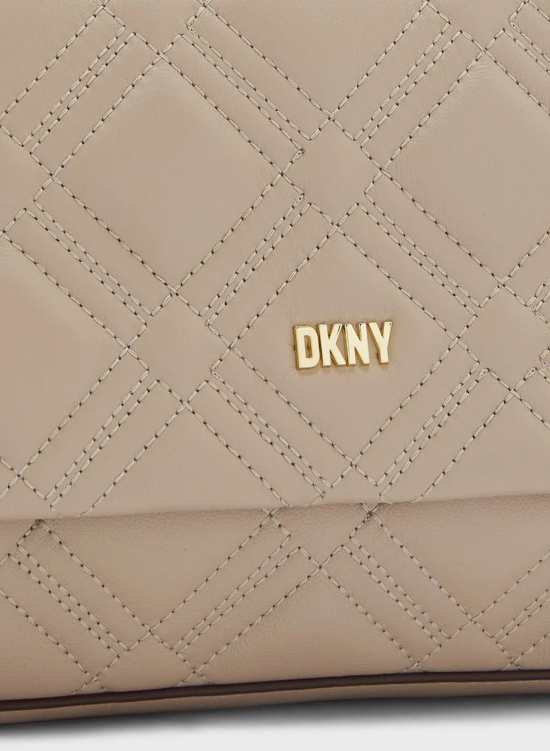 DKNY Evon Flap Over Crossbody Bags
