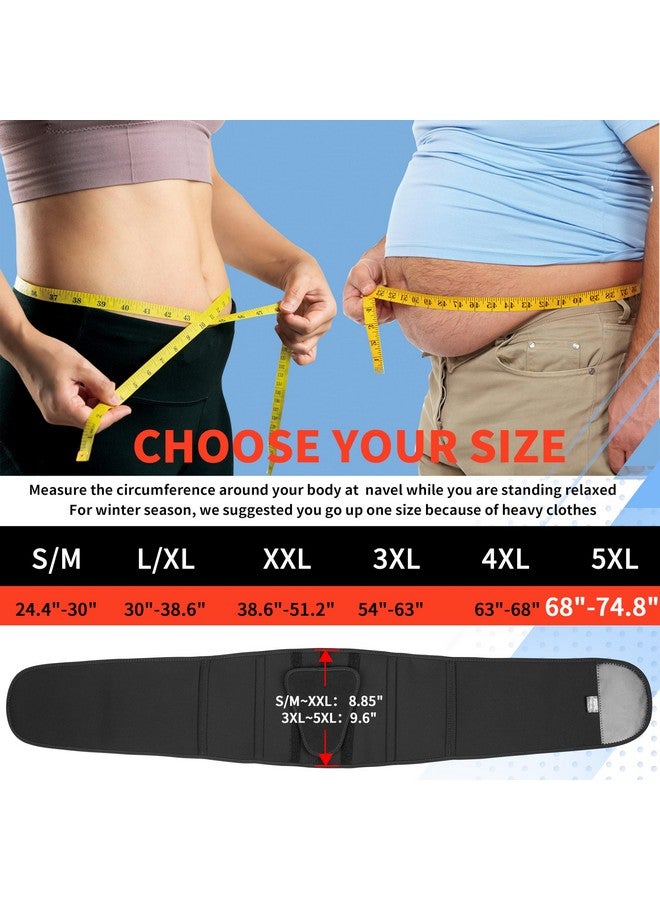 FEATOL FEATOL Back Support Belt for Men & Women,Lumbar Belt for Lower Back Pain,Breathable Back Brace with Lumbar Pad for Scoliosis, Herniated Disc, Sciatica, Heavy Lifting & Working(Waist Size:68"-74.8")  - Image 3