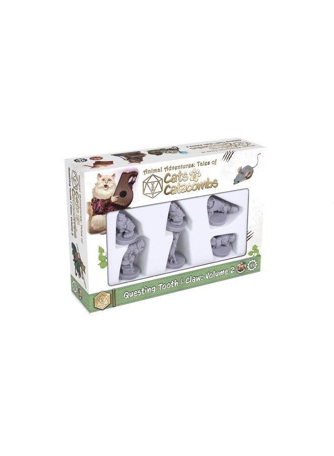 ألعاب ستيم فوجد مغامرات الحيوانات من Steamforged Games: القطط والسراديب المتوافقة مع الإصدار الخامس، المجلد الثاني - Image 1