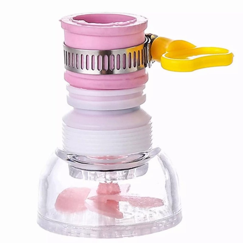 IONIX Tap, Tap filter, Tap extender for kitchen sink, Flexible Anti Splash Water Saving Movable Sink Faucet (Multicolor) - Image 1