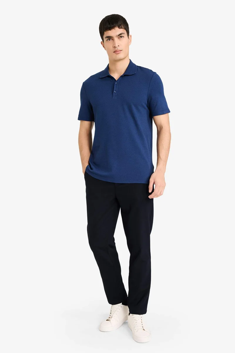 DeFacto Slim Fit Short Sleeve Polo T-Shirt
