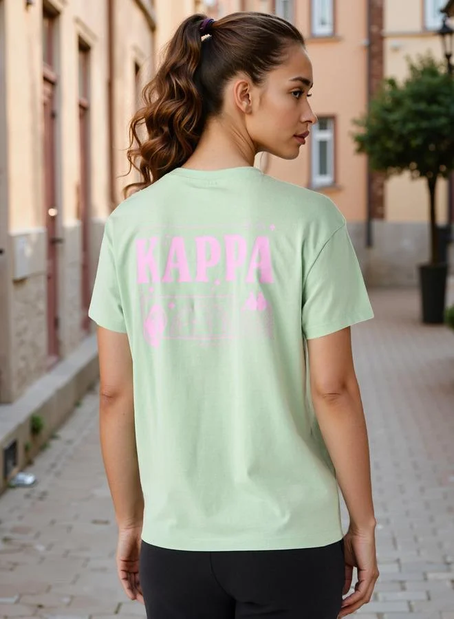 Kappa Kappa Graphic Print Crew Neck T-shirt