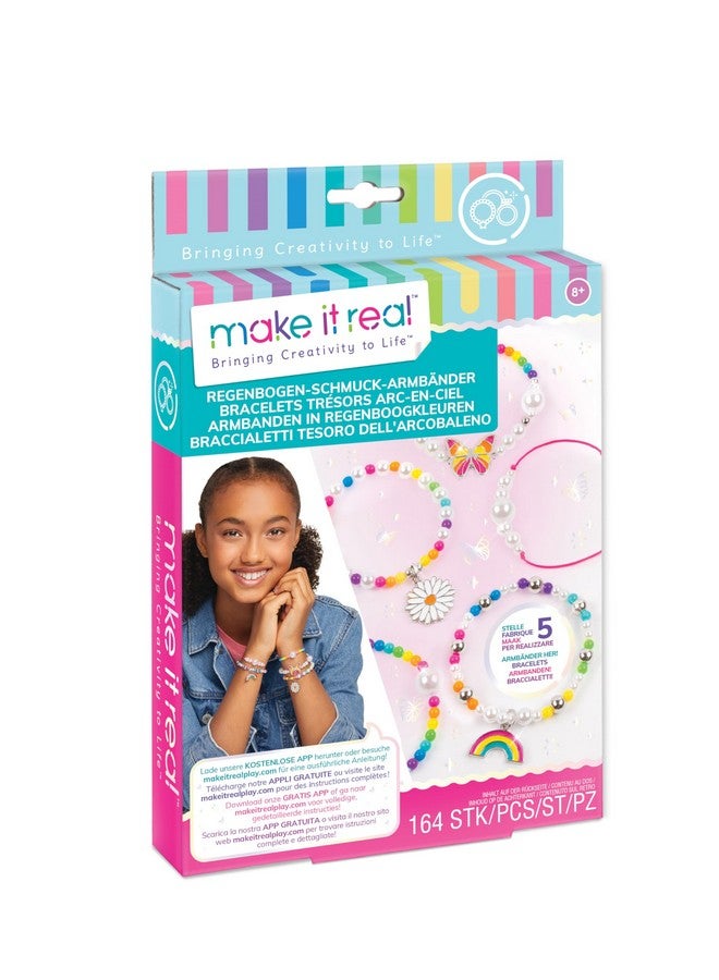 Make It Real Rainbow Treasur Bracelets, Creative Set 1216 - Image 1
