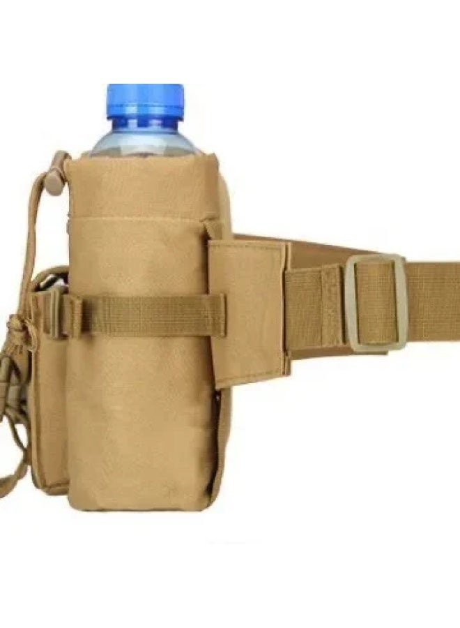Generic 2024 Tactical Running Waist Bag Outdoor Sports Waterproof Men's Mountain Climbing Waist Pouch Functional Sling Bag For Running-Color:The Desert Digital  - Image 5