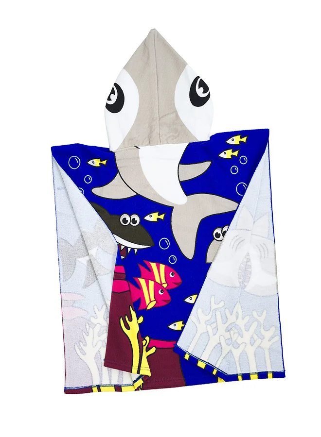 babyqlo Shark Kids Hooded Bath Towel