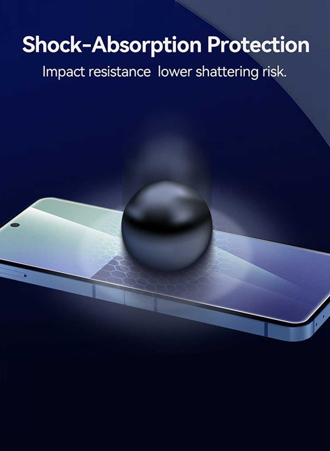 Tersely [2+2 Pack] Hydrogel Screen Protector for Samsung Galaxy Flip 7 5G (2025), 2 Pack Inside TPU Screen Protector+ 2 Pack Front Tempered Glass Screen Protector - Image 5