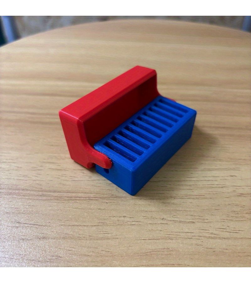 2025 Mario Themed Red And Blue Switch Game Card Case Holds 10pcs Gaming Storage Suitable For Switch1 And Switch2 - Image 5