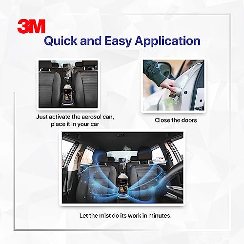 3M Car Air Refresher Spray - Refresh Your Car, Eliminates Bad Odors, Leaves A Fragrance! (60G, Pack Of 1) - Fresh - Image 4