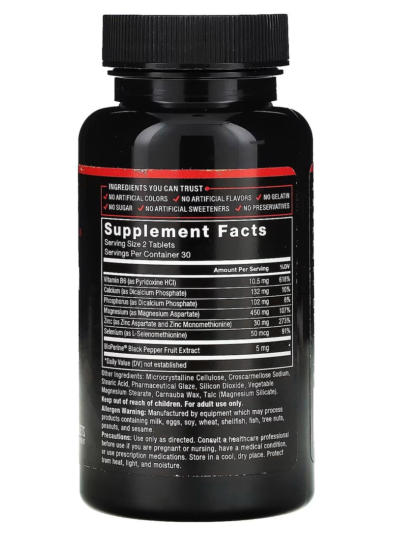 Force Factor Zinc Magnesium Aspartate, Zinc Supplement Increase Testosterone, and Support Sleep, Recovery, and Immune Health, 60 Tablets - Image 2