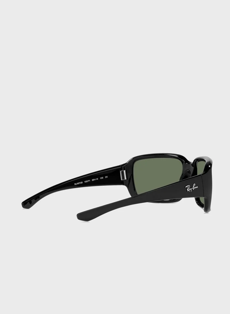 Ray-Ban Junior 0Rj9072S Rectangle Sunglasses
