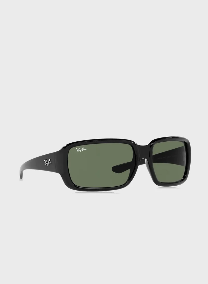 Ray-Ban Junior 0Rj9072S Rectangle Sunglasses