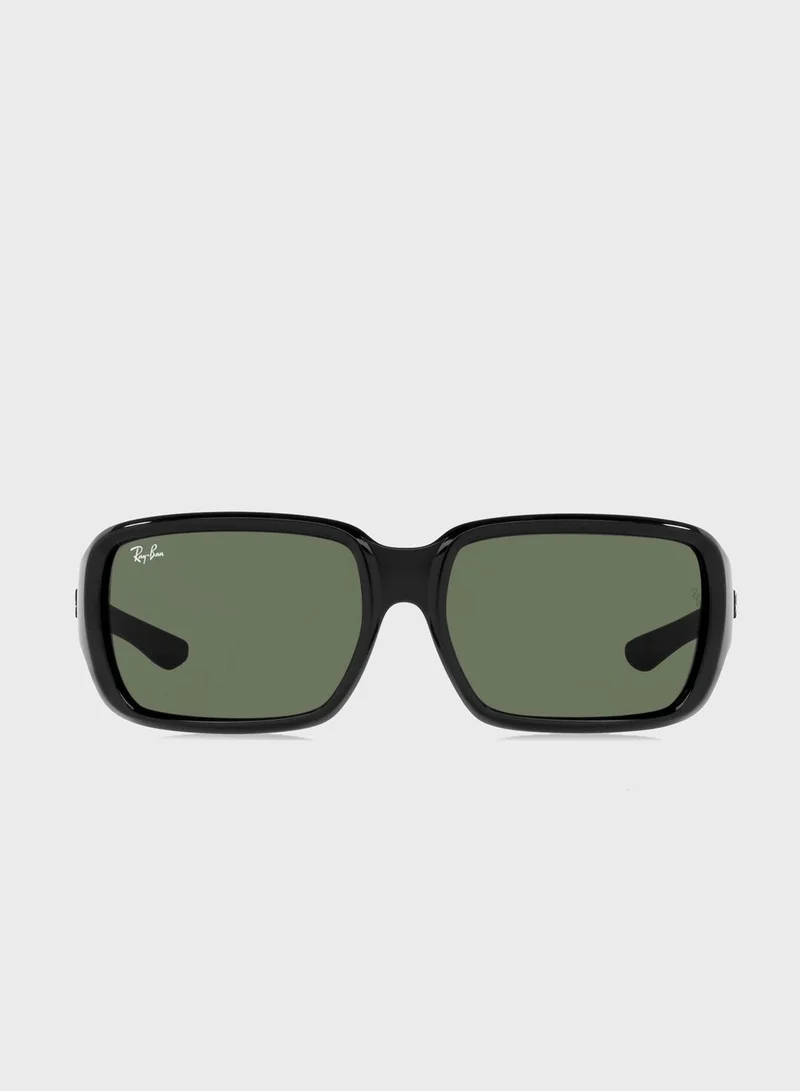 Ray-Ban Junior 0Rj9072S Rectangle Sunglasses