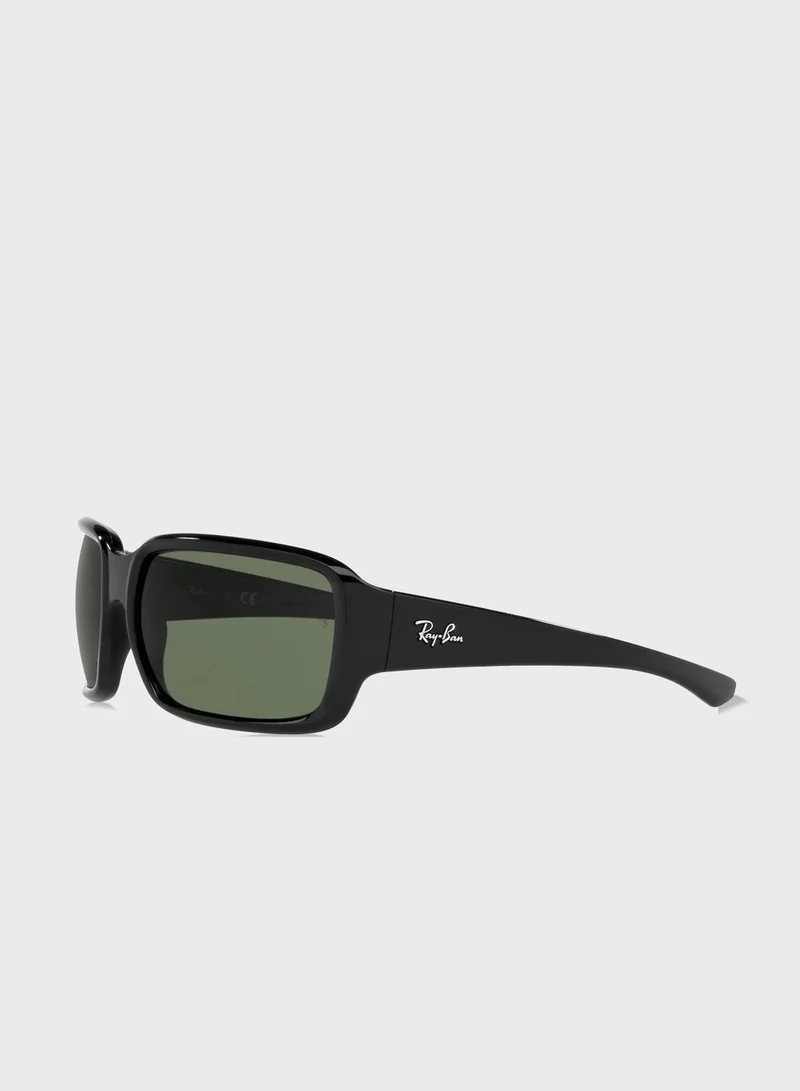 Ray-Ban Junior 0Rj9072S Rectangle Sunglasses