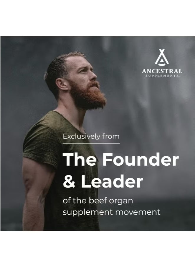Ancestral Supplements Grass Fed Beef Bone and Marrow Supplement, Whole Bone Extract - 180 Capsules - Image 4