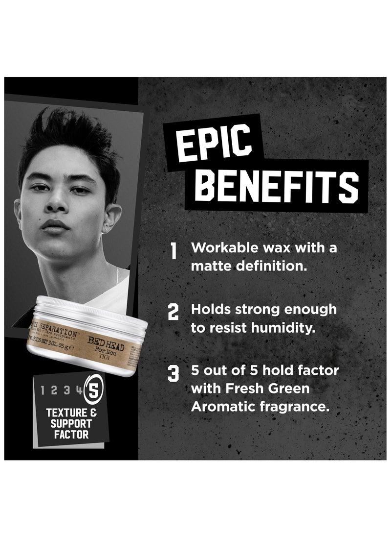 Bed Head Tigi - Men Matte Separation Wax - Image 1