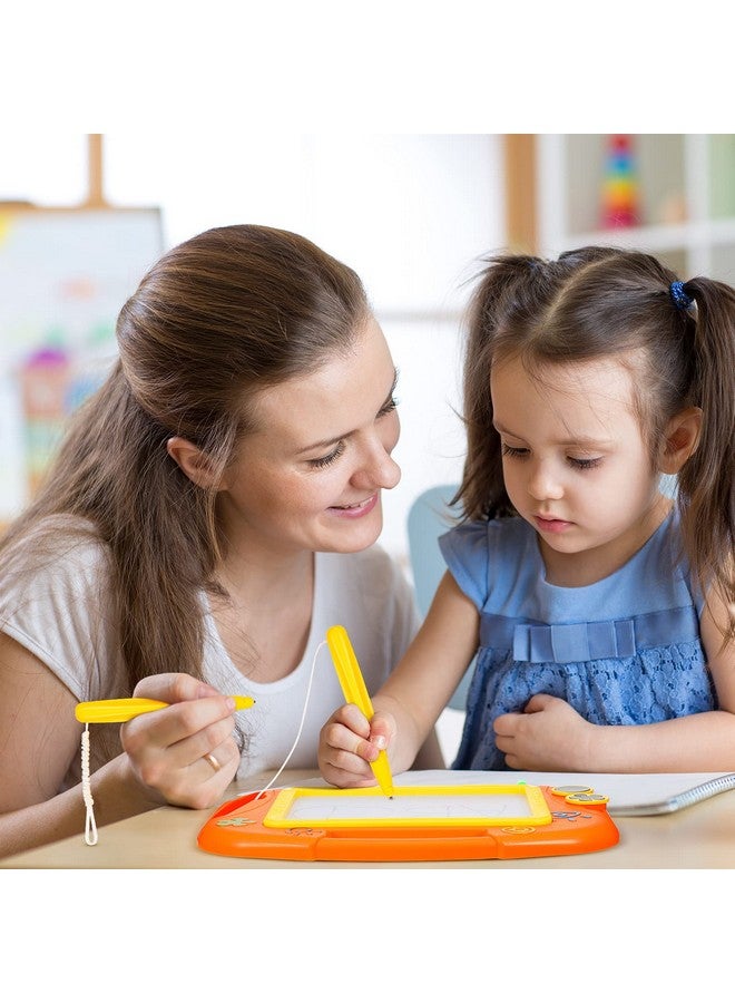 Sumind 3 Pieces Magnetic Drawing Pen Replacement Magnapad Doodle Stylus Pen With Rope Magnetic Board Pen For Play Magnapad Magnetic Drawing Board And Magnapad (Yellow) - Image 5