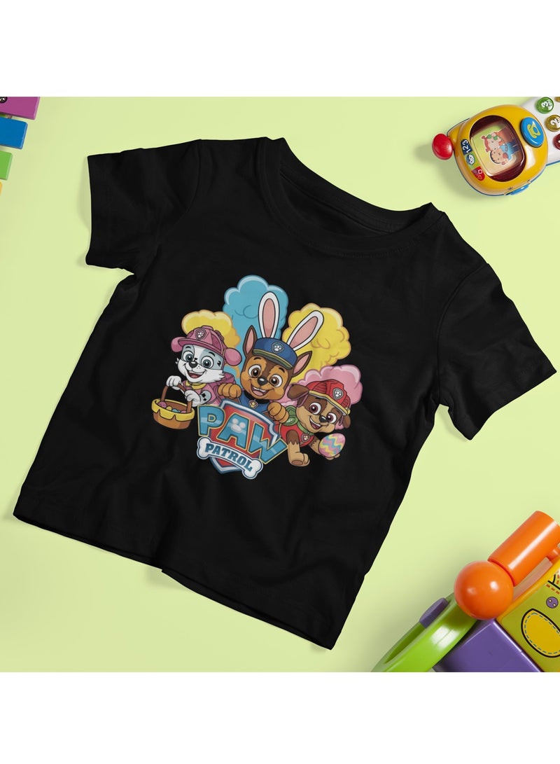ZOOM Paw Patrol Kids' T-Shirt – Featuring Chase, Marshall & Skye
