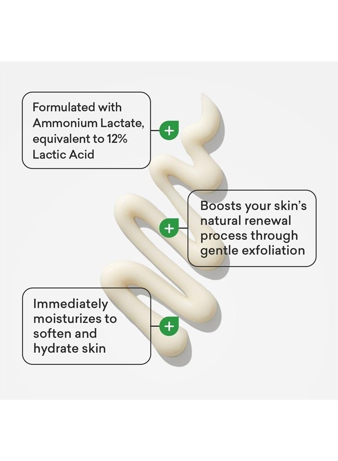 AmLactin لوشن الجسم اليومي المغذي بنسبة 12% - 14.1 أونصة مع حمض اللاكتيك بنسبة 12% - مقشر ومرطب للبشرة الجافة (قد يختلف التغليف) - Image 5