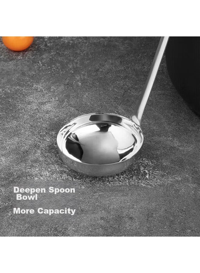 MAX COOK Maxcook Hot Pot Ladle, Stainless Steel Soup Ladle And Strainer, Two-piece Set, Mcth-22 - Image 5