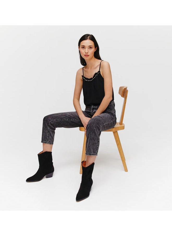 promod - Strappy Beaded Top - Image 1
