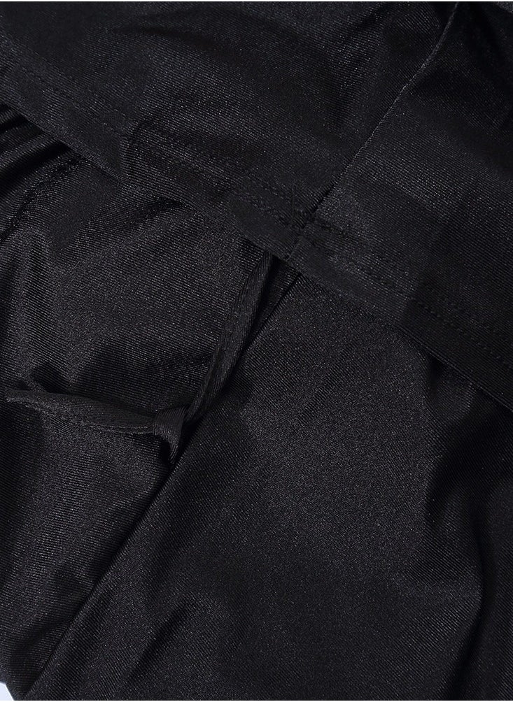 Loquat - Muslim Conservative All Covering Islamic Swimwear Swimwear Burkinis Black - Image 1