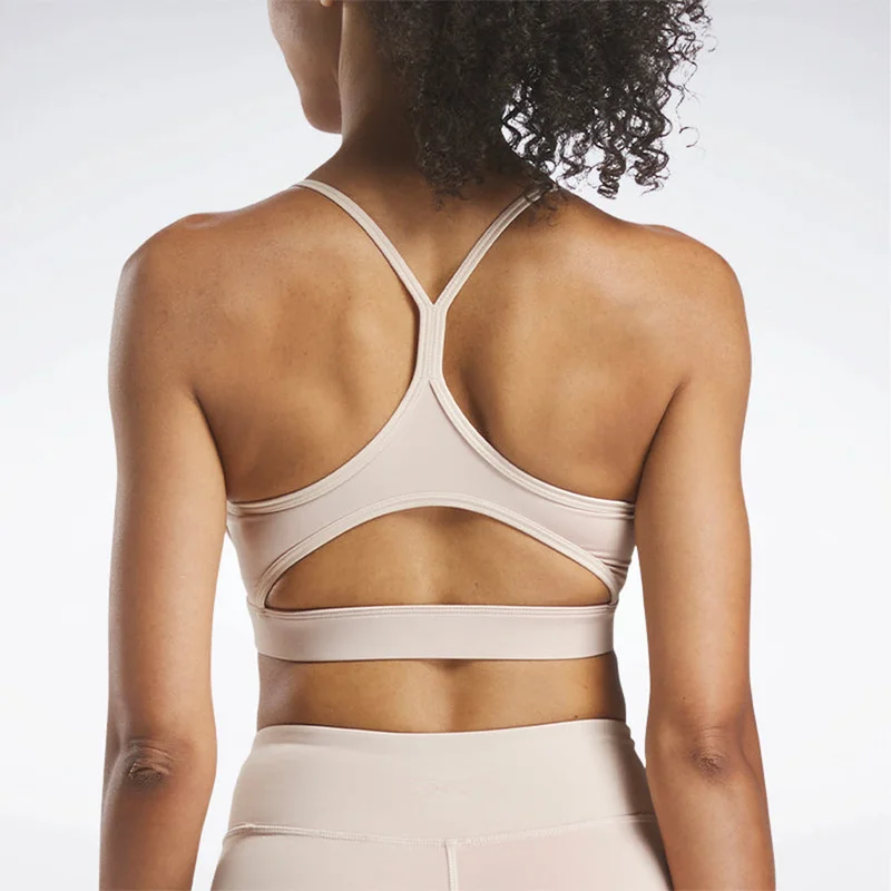 Reebok Muted Clay Reebok Yoga Strappy Women's Bra for Women | Best Price UAE