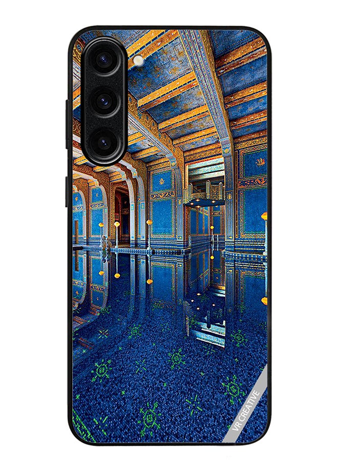VR CREATIVE Protective Case Cover For Samsung Galaxy S24 Hearst Castle Design Multicolour - Image 1