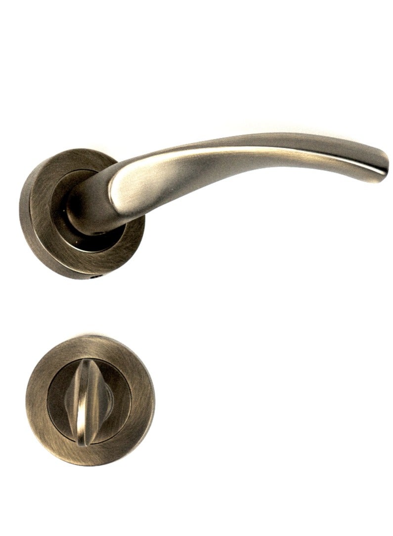 Siag Lerzan Rosetta Bathroom Door Handle - Image 1