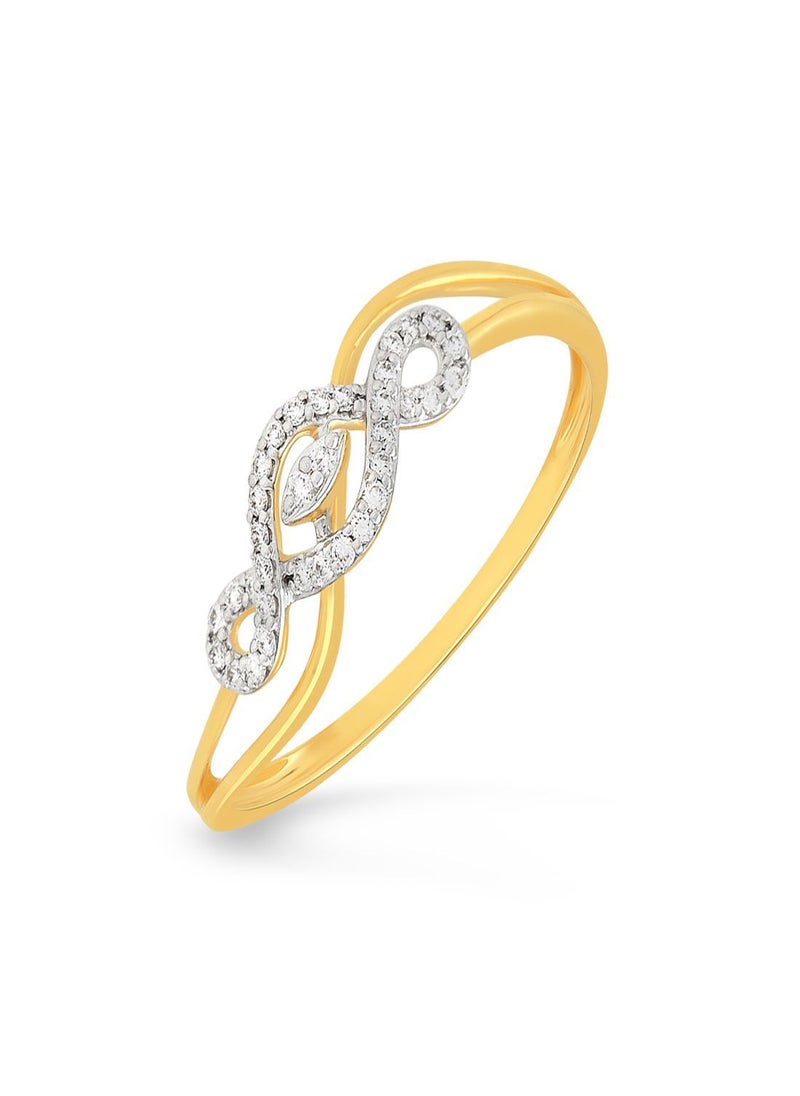 Malabar Gold and Diamonds - Malabar Gold and Diamonds 18 Carat 750 Purity Diamond Ring MNAAFD013RN1YVVSVS-GH14 - Image 1