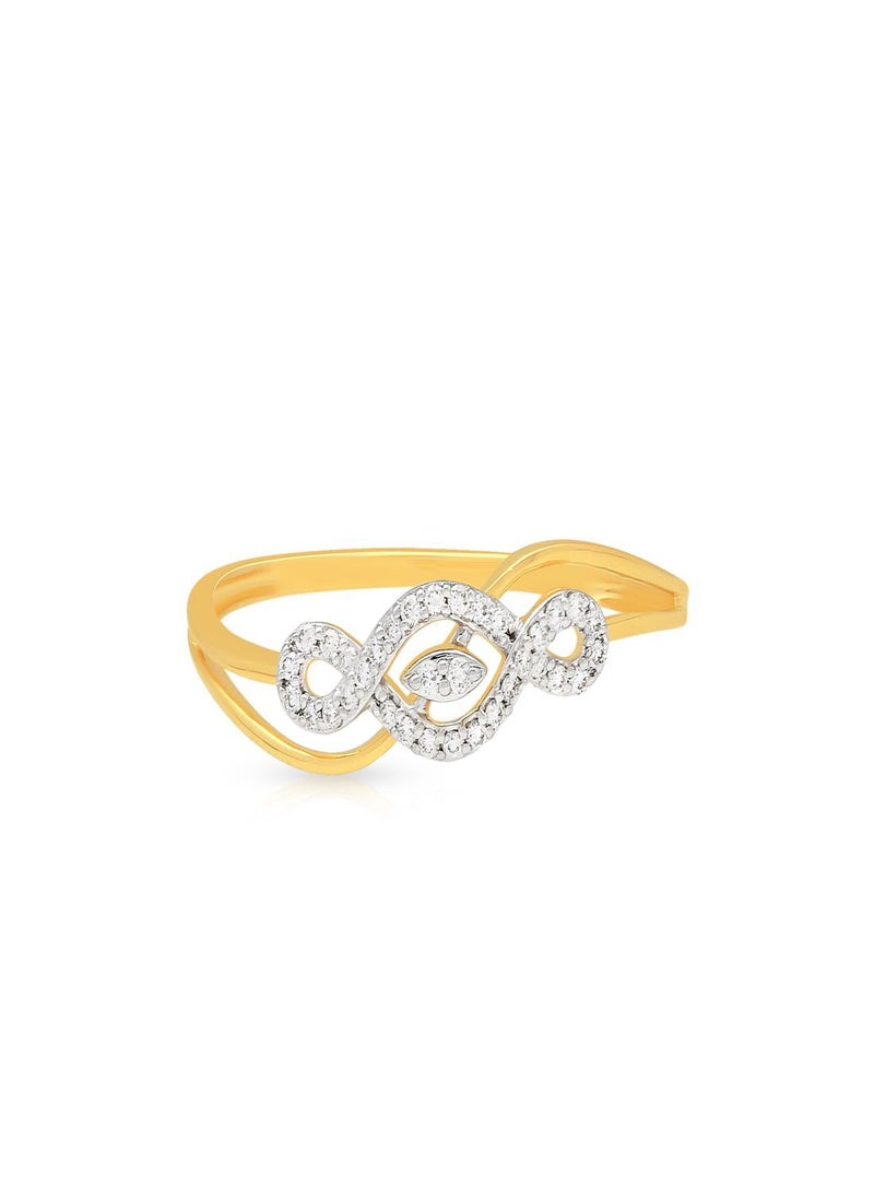 Malabar Gold and Diamonds - Malabar Gold and Diamonds 18 Carat 750 Purity Diamond Ring MNAAFD013RN1YVVSVS-GH14 - Image 1
