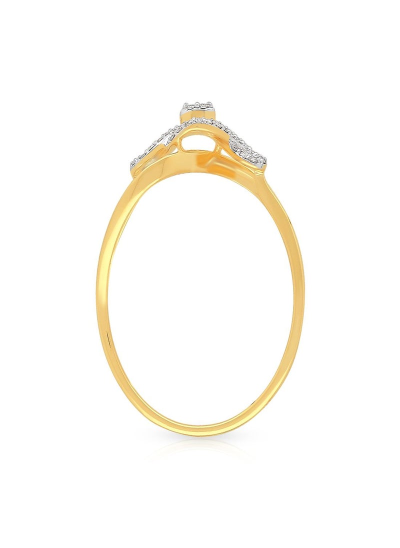 Malabar Gold and Diamonds - Malabar Gold and Diamonds 18 Carat 750 Purity Diamond Ring MNAAFD013RN1YVVSVS-GH14 - Image 1
