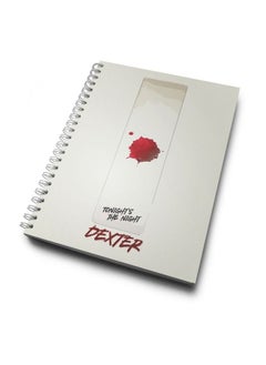 LIT Dexter Quote Tonight Dexter Printed Spiral Hardcover Notebook  - Image 1